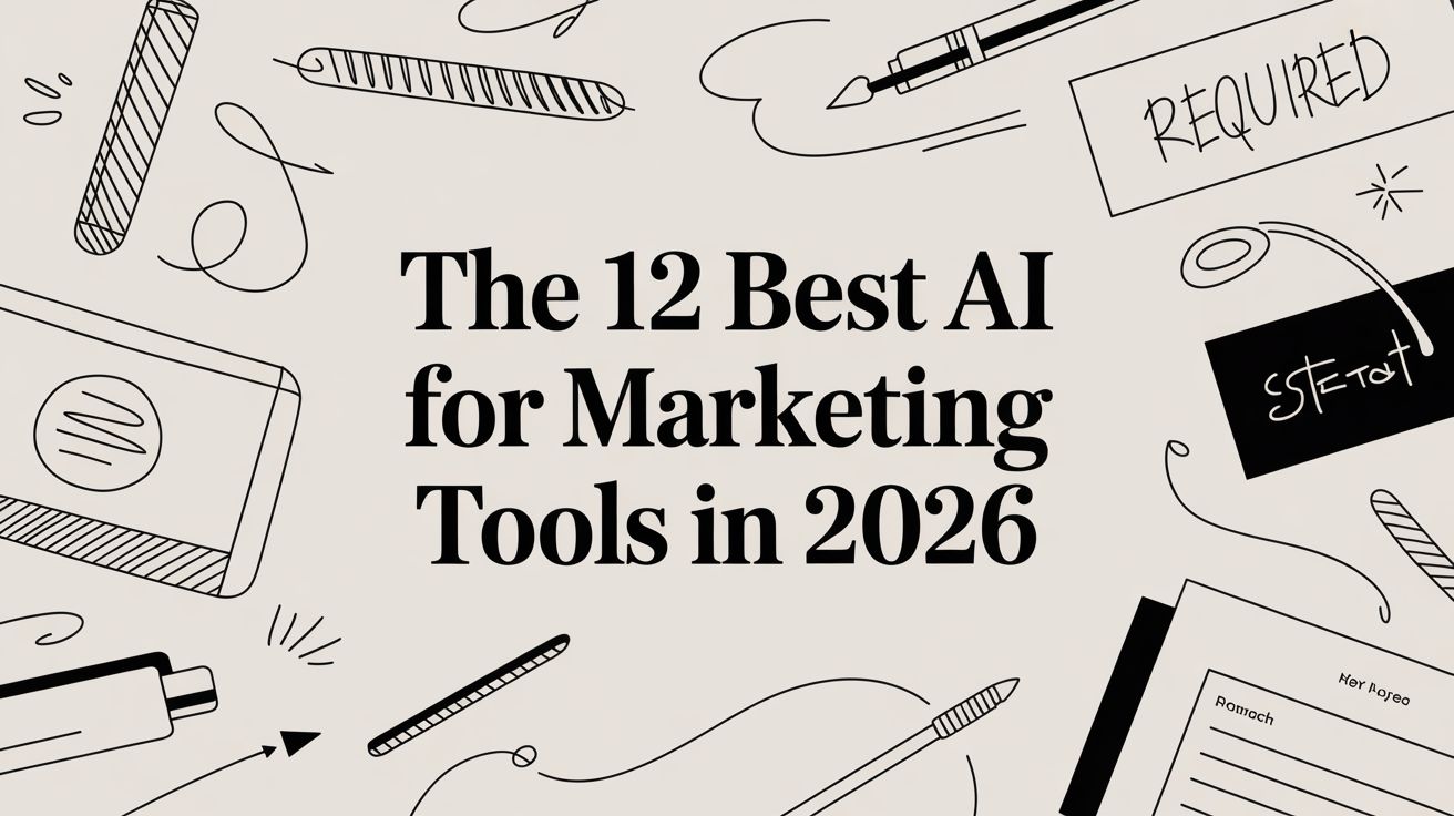 12 Best AI Marketing Tools for 2026 (Tested) | Sovran – Creative ...