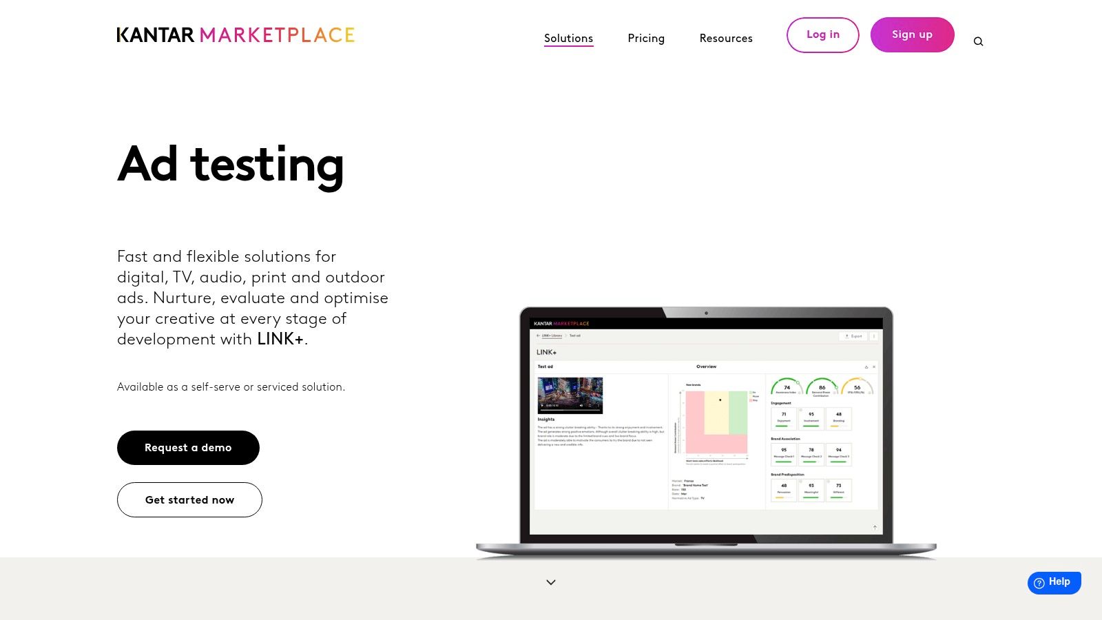 Kantar Marketplace – LINK+ and Link AI