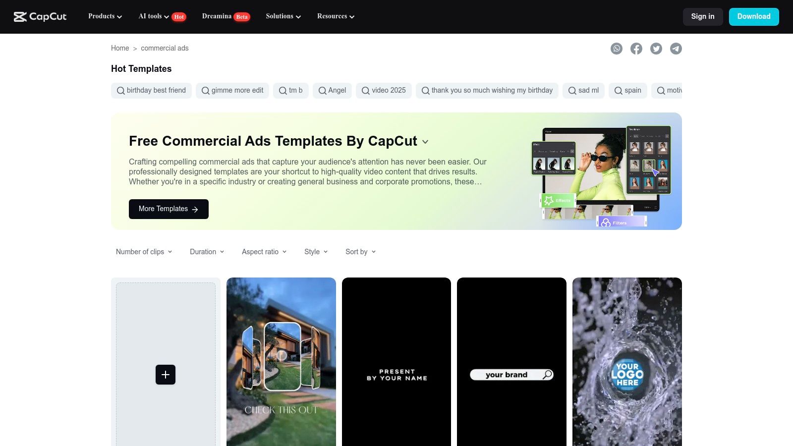 CapCut: The Go-To for Short-Form Video Ads