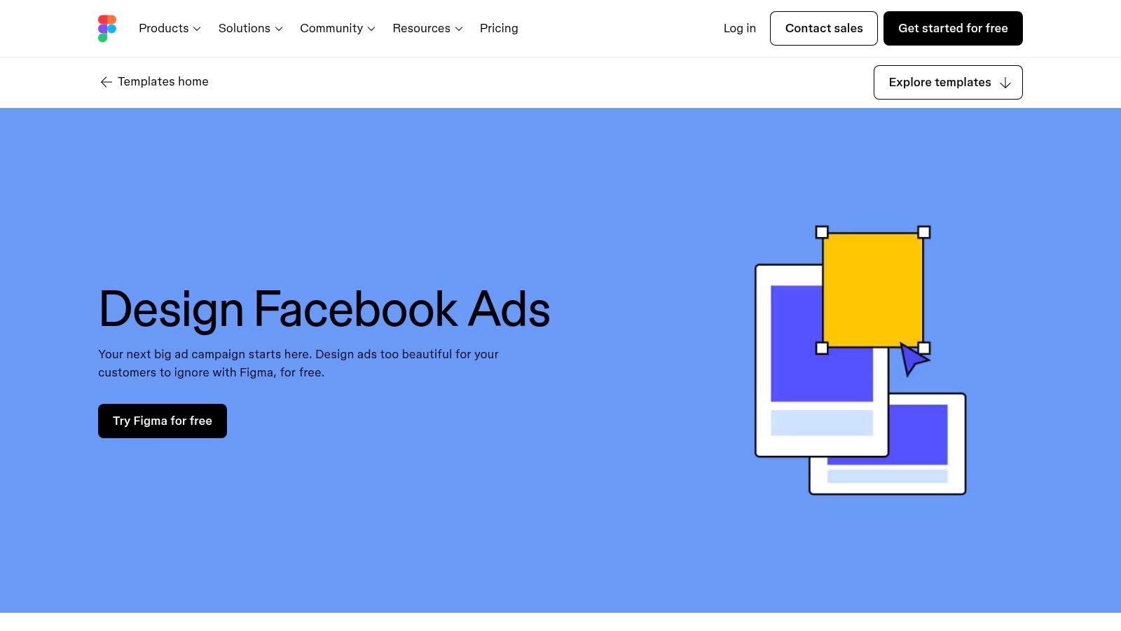 Figma (Facebook Ad Creator Template)