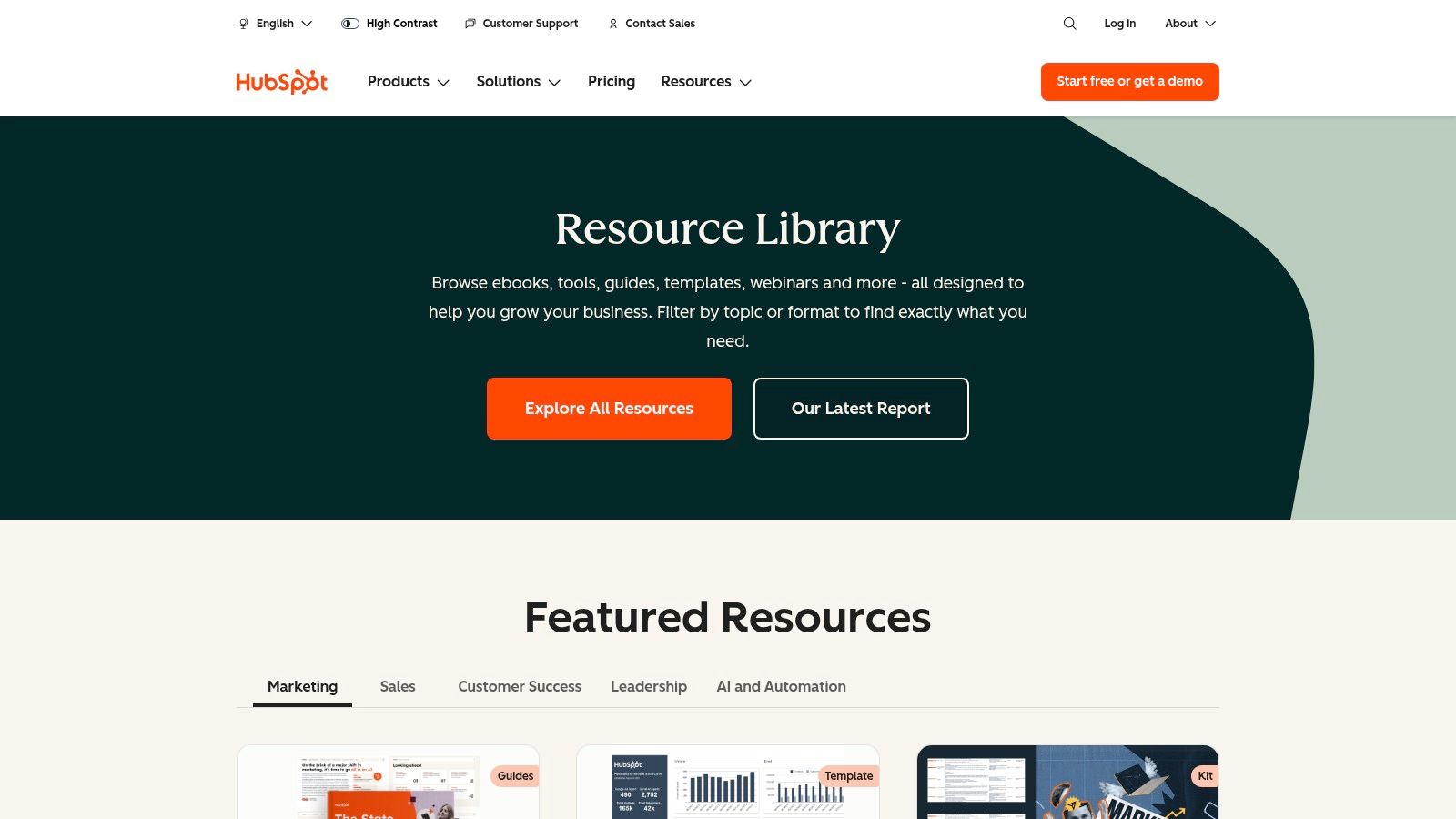 HubSpot (Advertising Templates & Checklists)