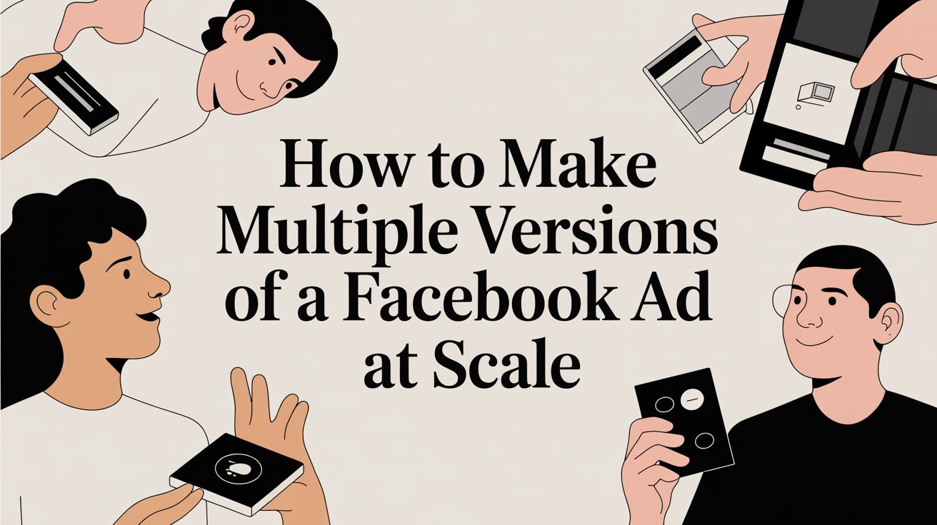 Howtobasic Ad How to Make Multiple Versions of a Facebook Ad at Scale | Sovran