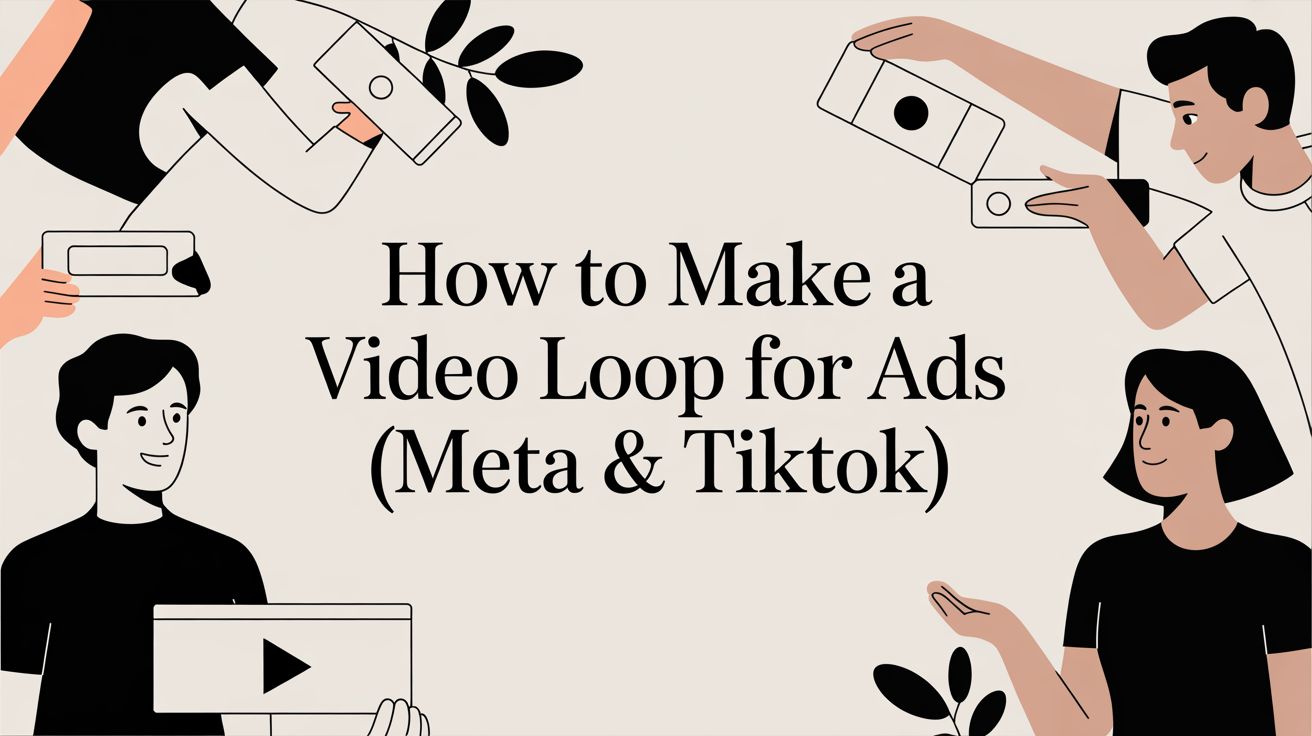 How to Make a Video Loop for Ads (Meta & TikTok) | Sovran